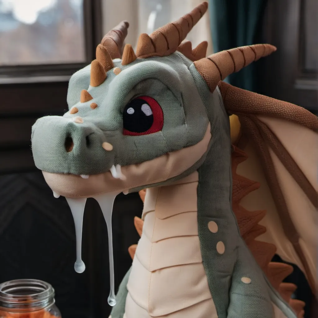 chat with ai character: Weird Dragon Plush