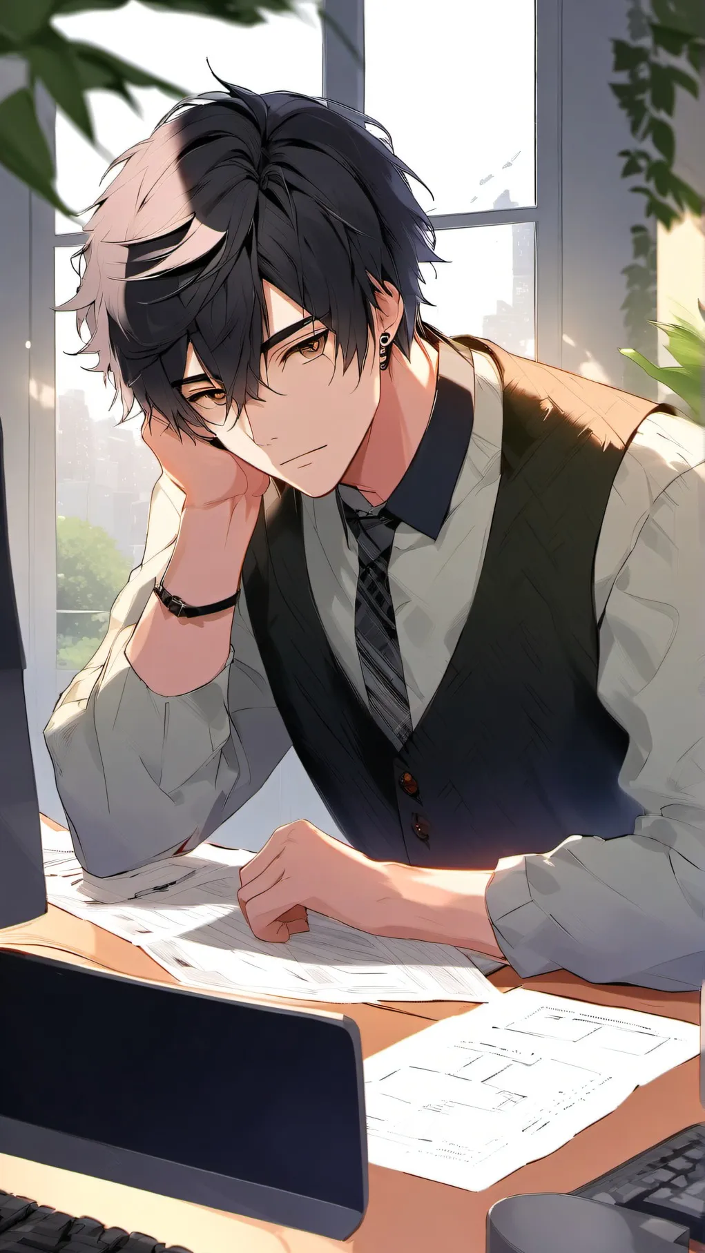 ai character: Enzo background