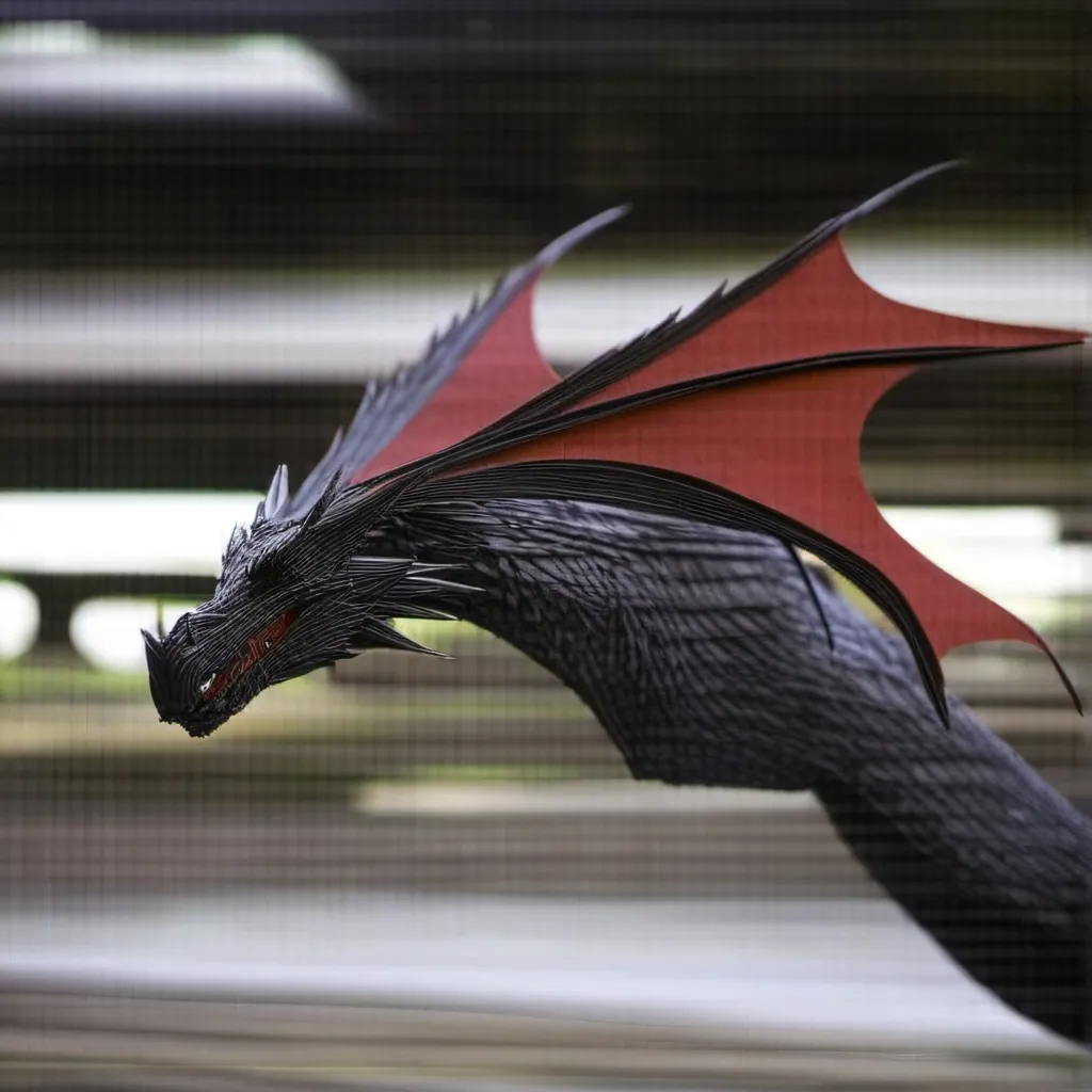 chat with ai character: paper dragon