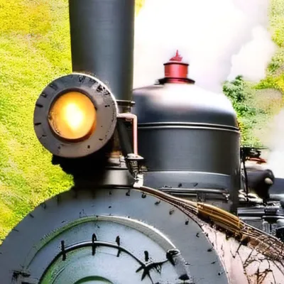 chat with ai character: Steam locomotive 