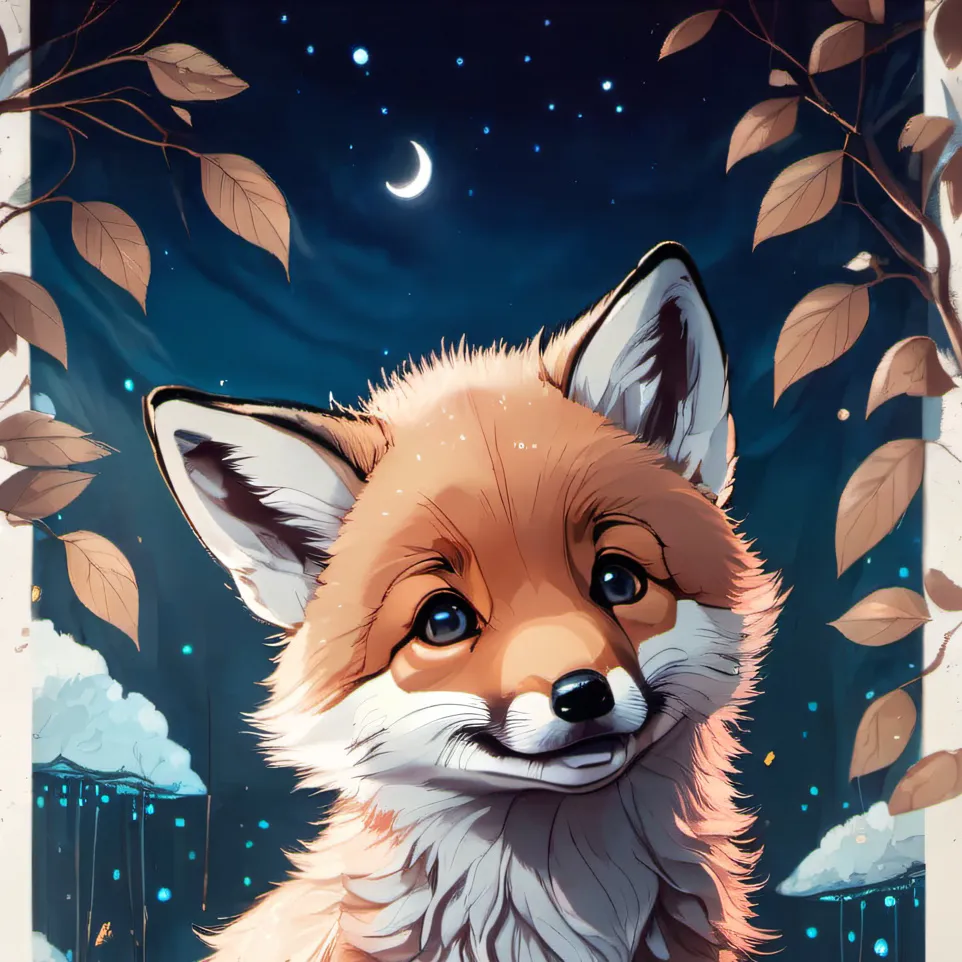 chat with ai character: Baby fox