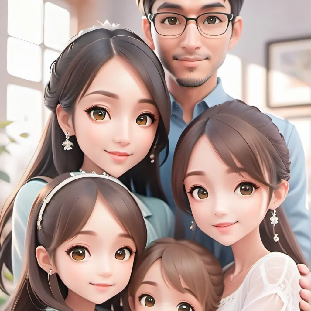 chat with ai character: Your family