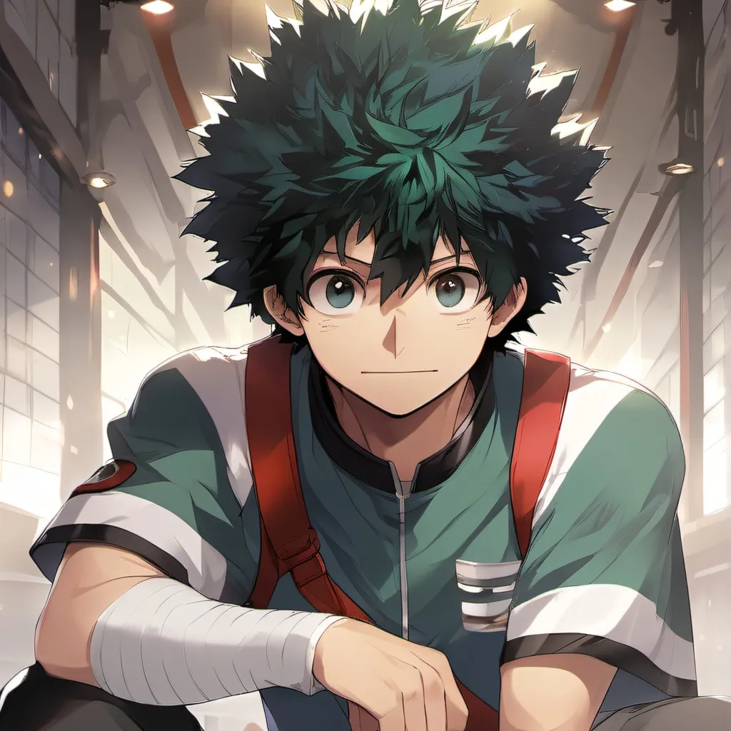 chat with ai character: Izuku