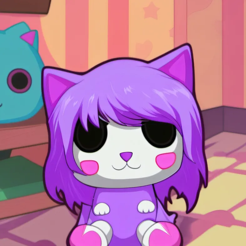 chat with ai character: girl catnap plushy