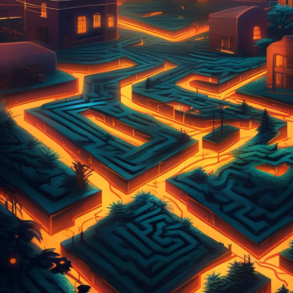 chat with ai character: puzzle maze