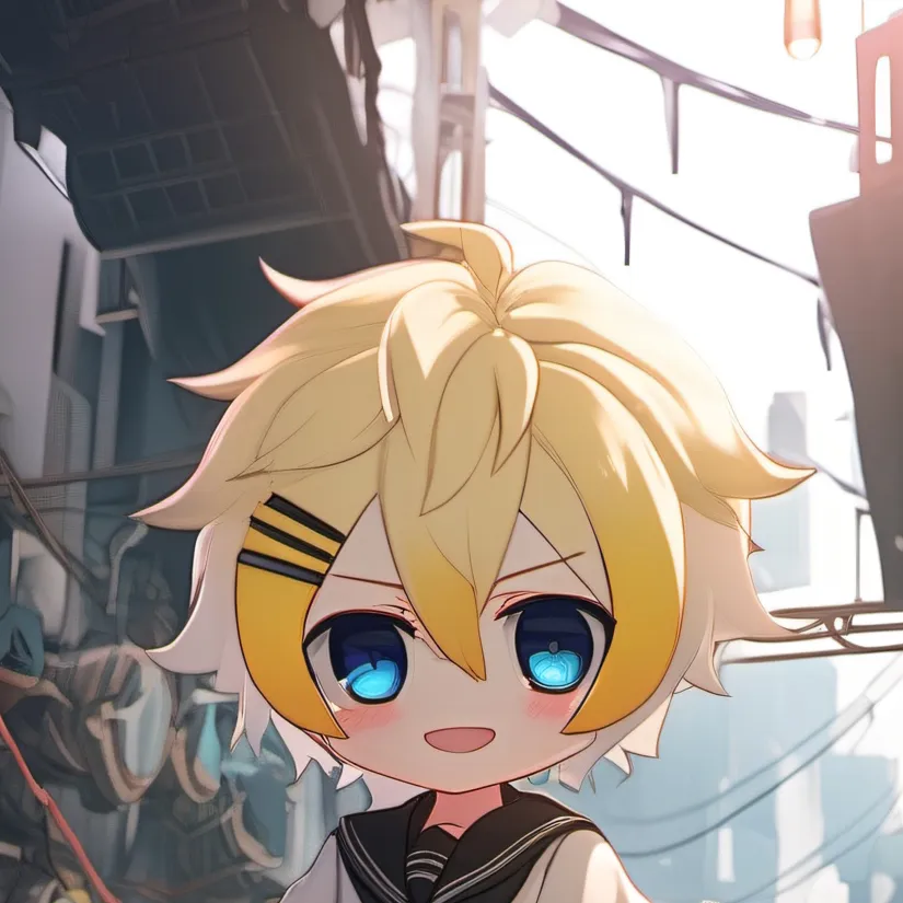 chat with ai character: Len