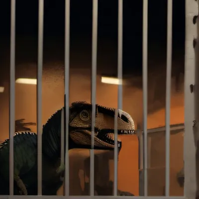 chat with ai character: DINOSAUR PRISON