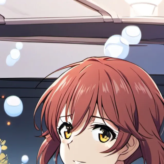 chat with ai character: Bubble