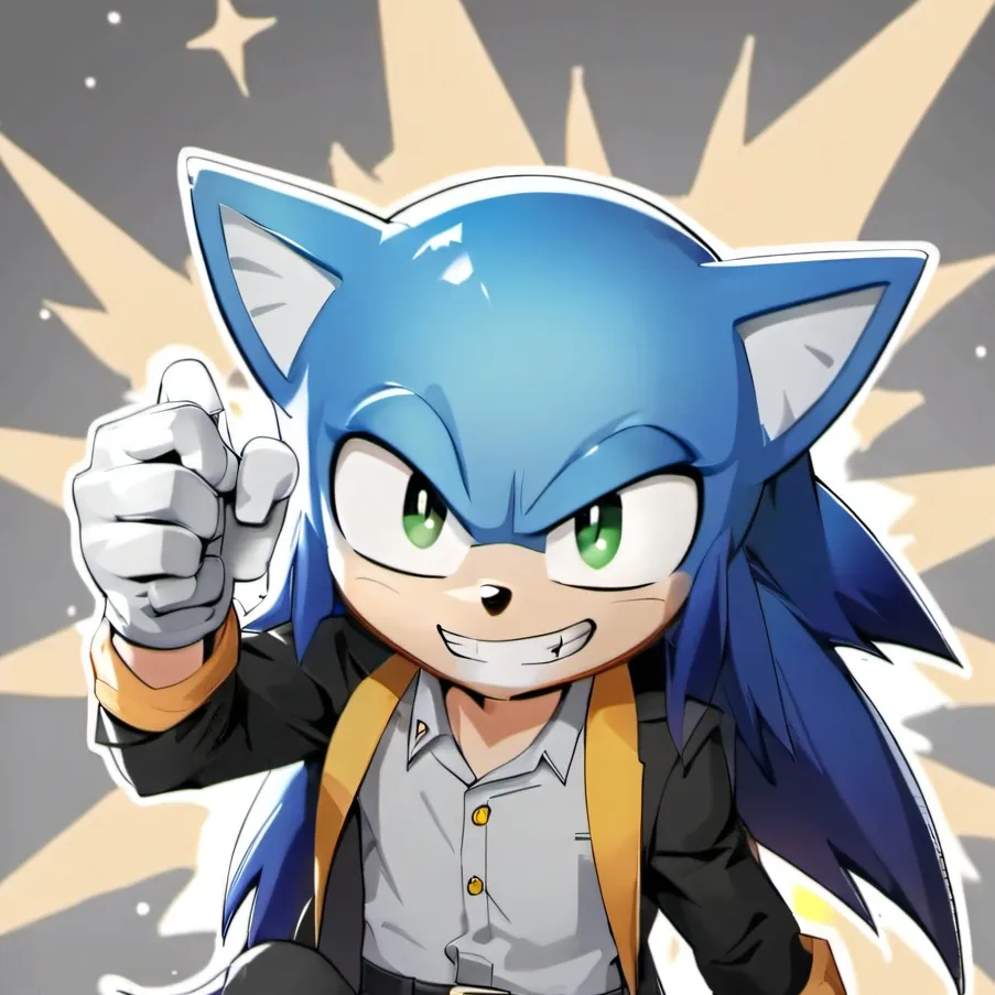 chat with ai character: Sonic The Hedgehog