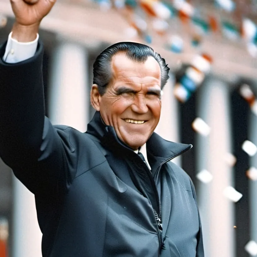 chat with ai character: Richard Nixon. 