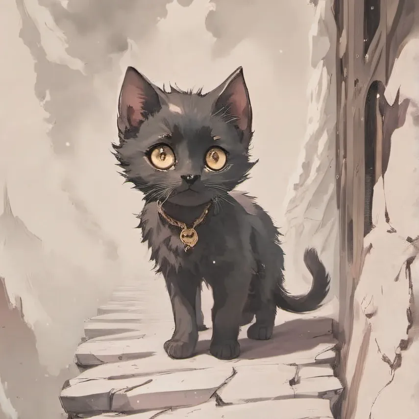 chat with ai character: kitten