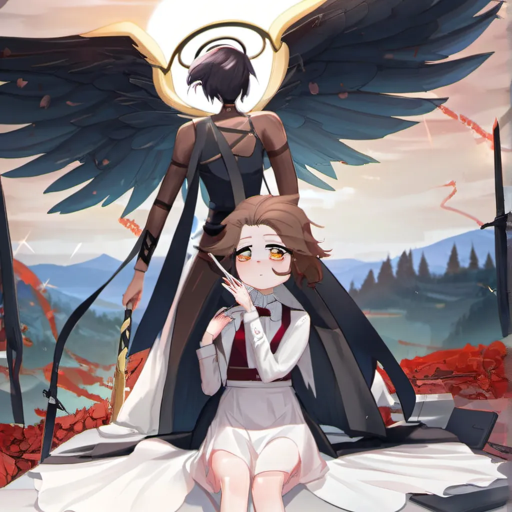 chat with ai character: evil angel