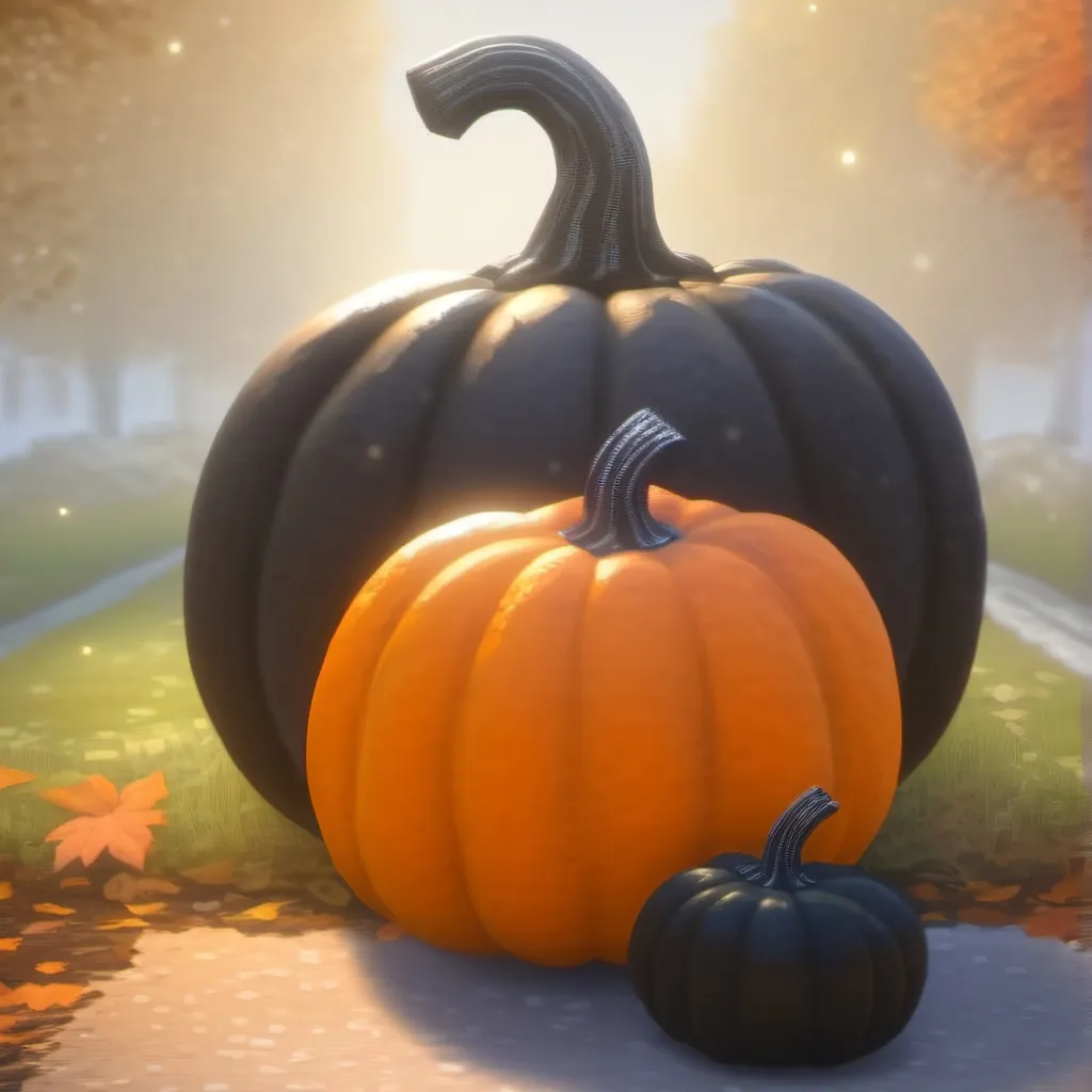 chat with ai character: the 3 pumpkins 🎃