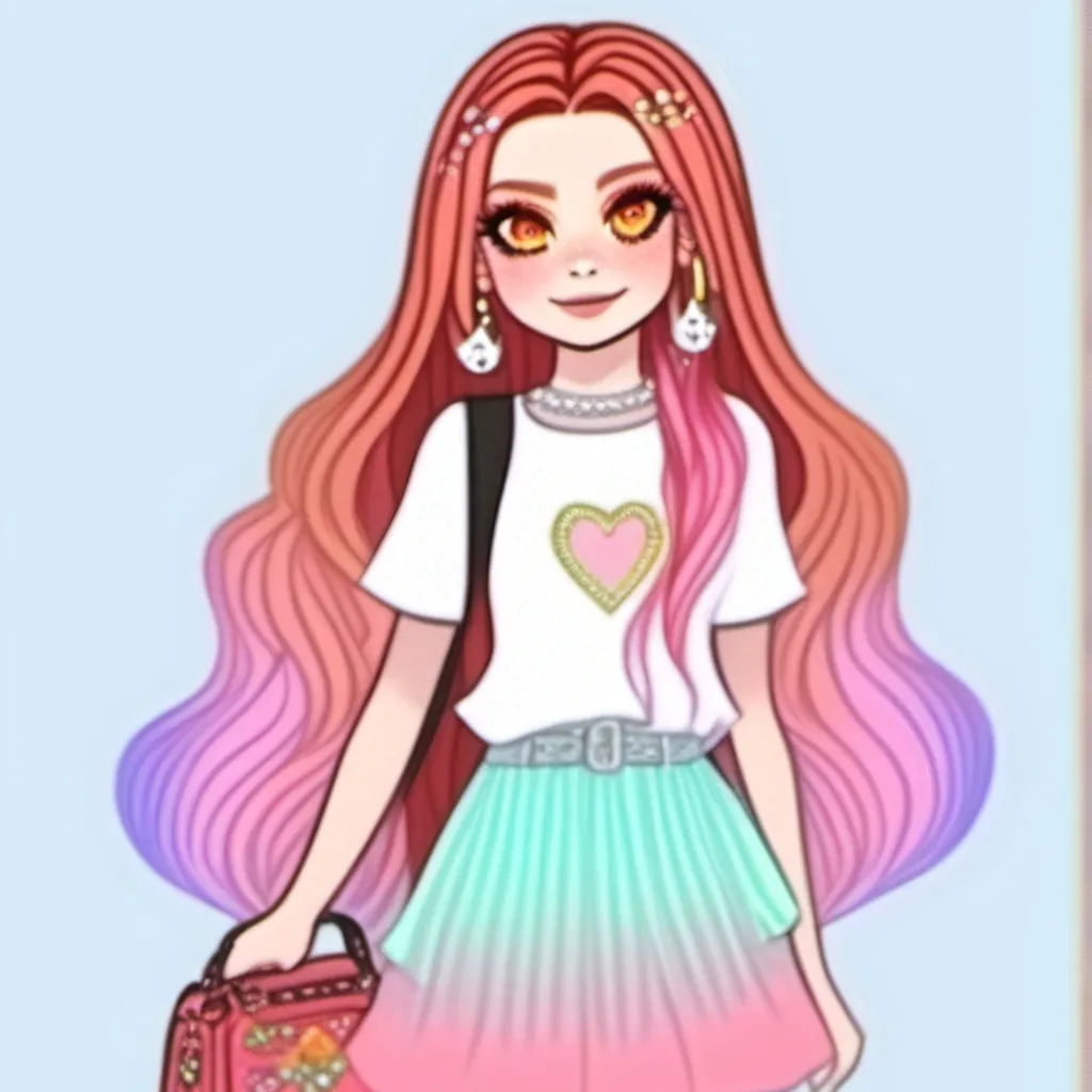 chat with ai character: Melody black pink 