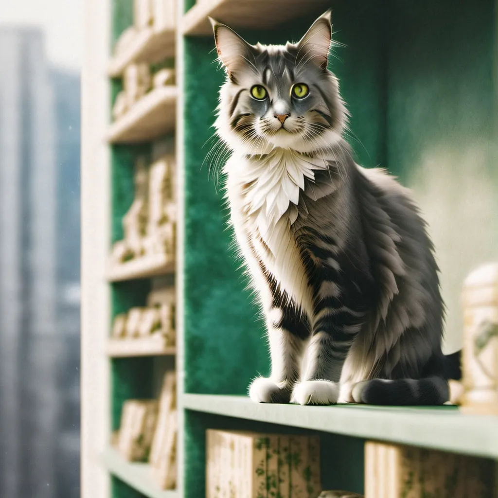 chat with ai character: cat school