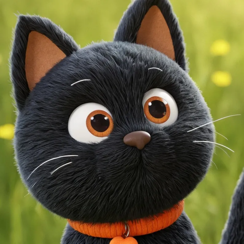 chat with ai character: Plush Cat