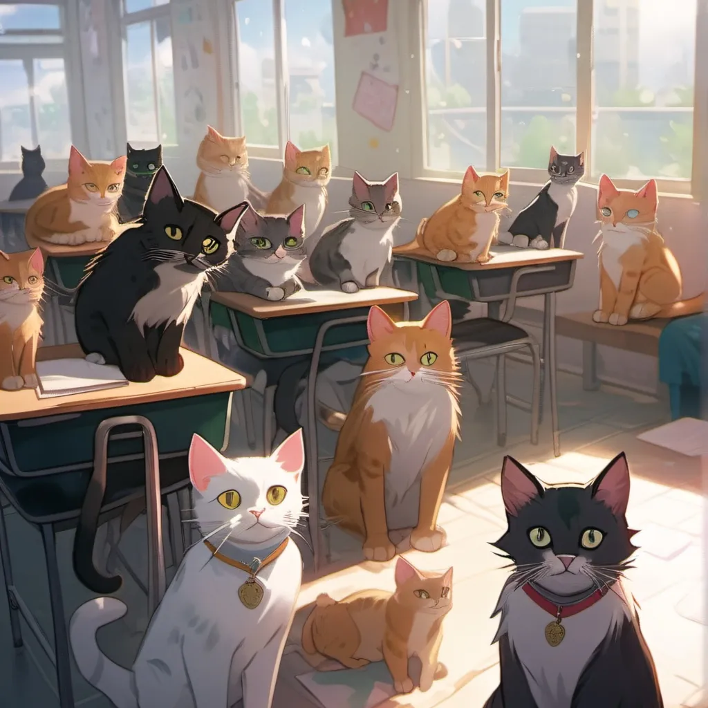 chat with ai character: Cat class