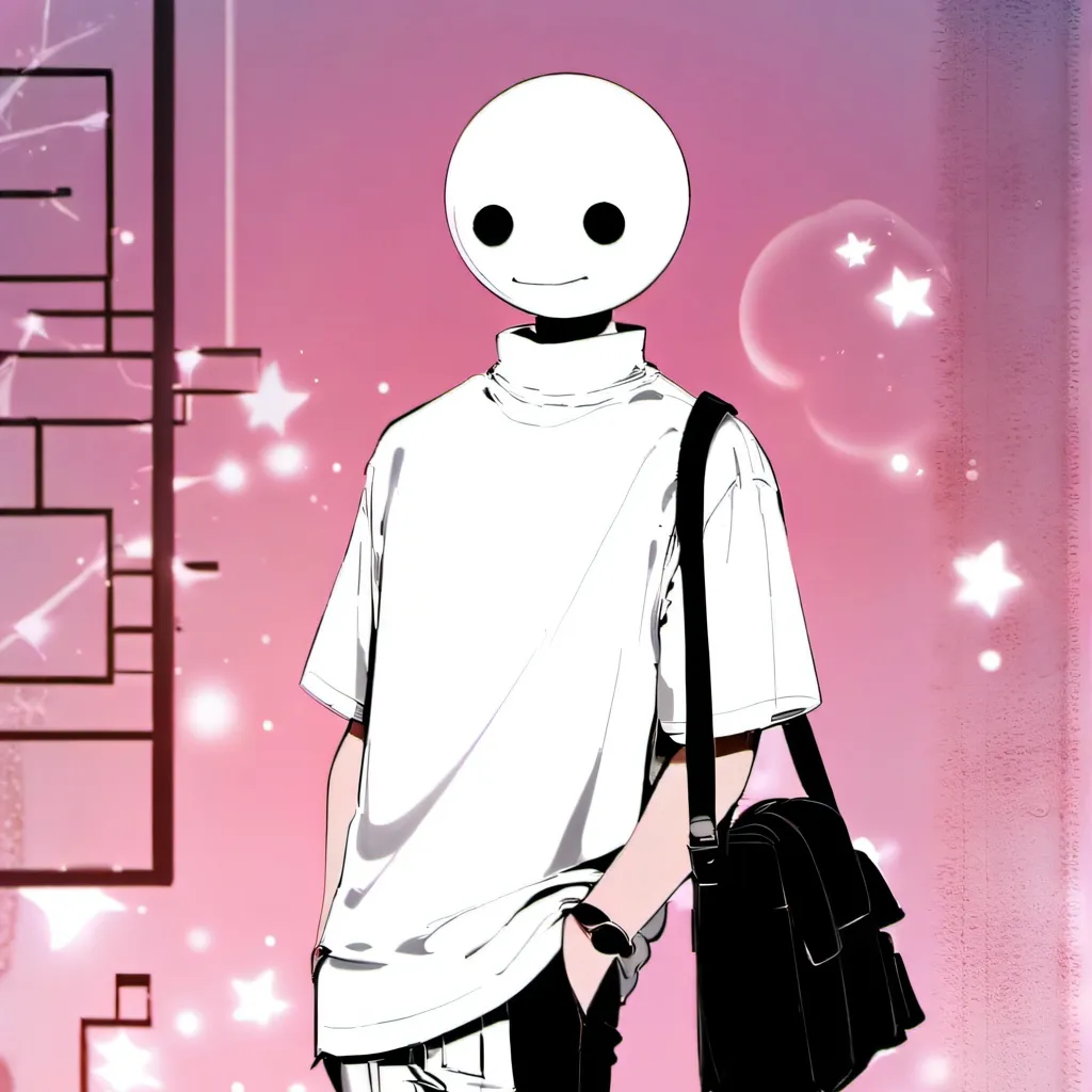 chat with ai character: little white man♡