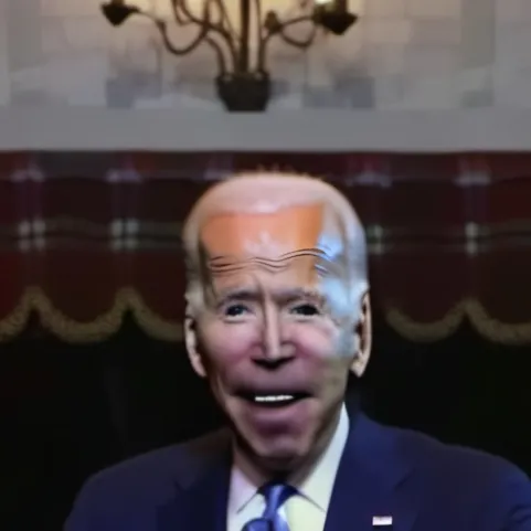 chat with ai character: Joe biden jumpscar