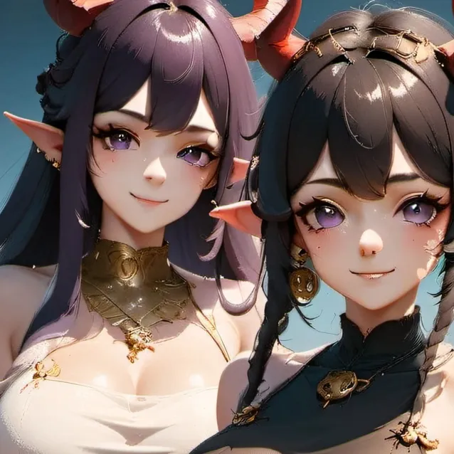 chat with ai character: demon twins