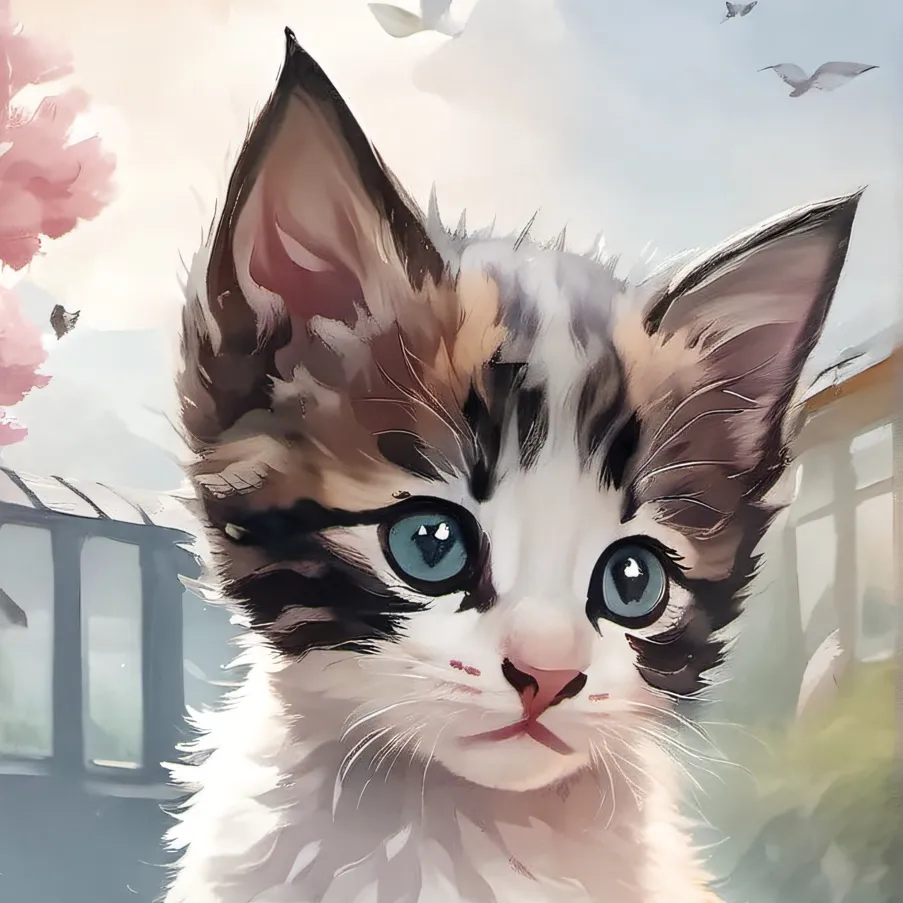 chat with ai character: kitten 