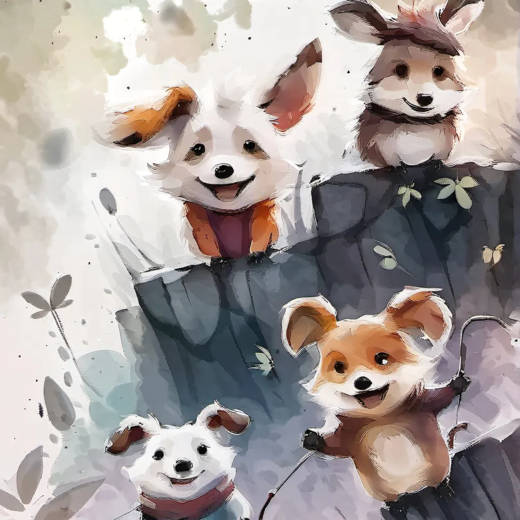 chat with ai character: smiling critters