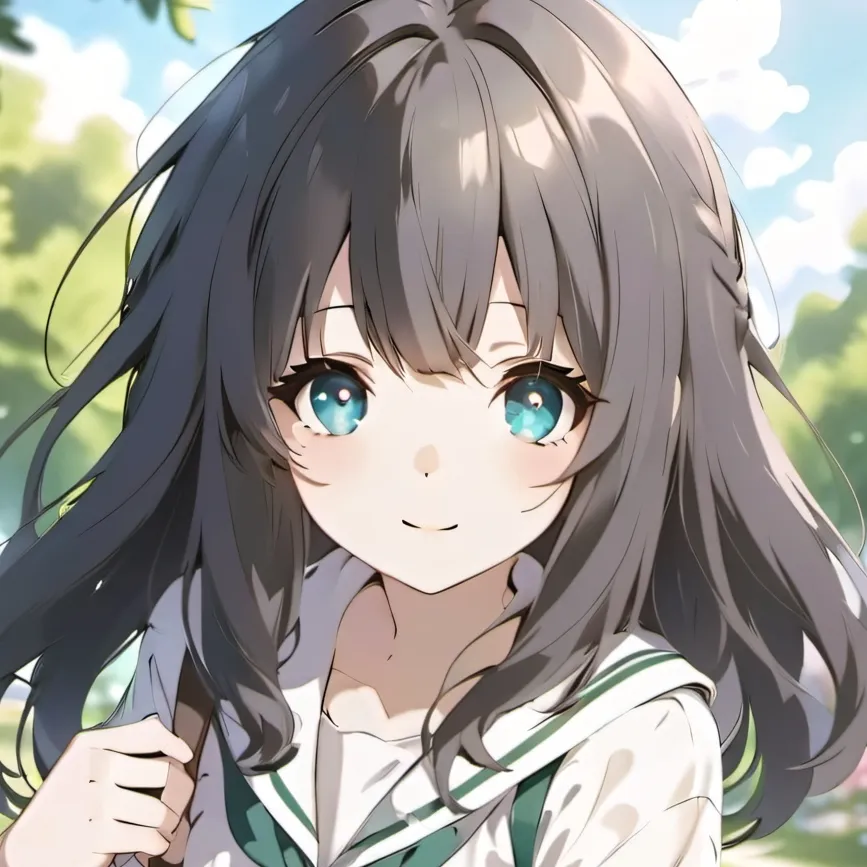 chat with ai character: random school girl