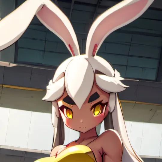 chat with ai character: rabbit, girl