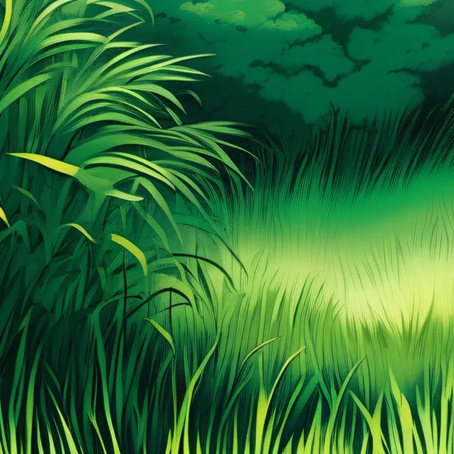 chat with ai character: grass