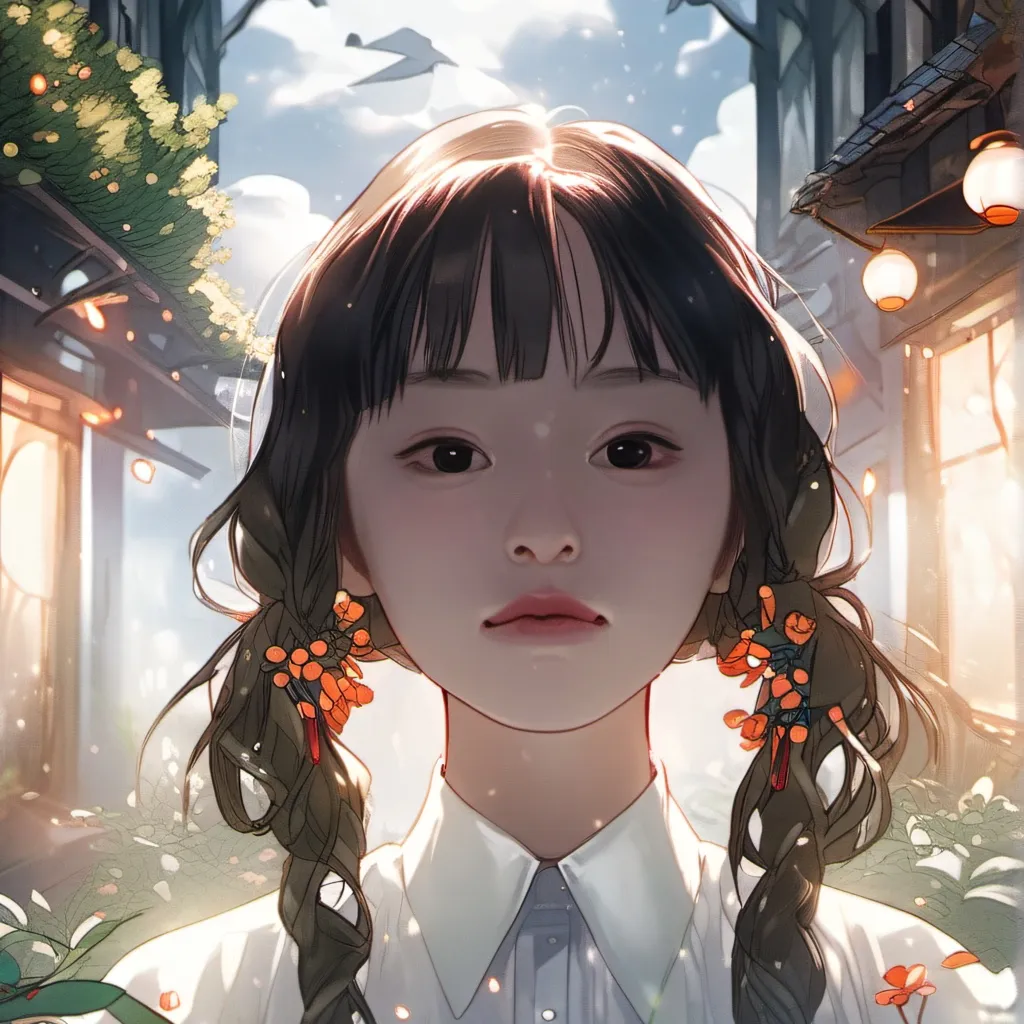 chat with ai character: a cute lil girl