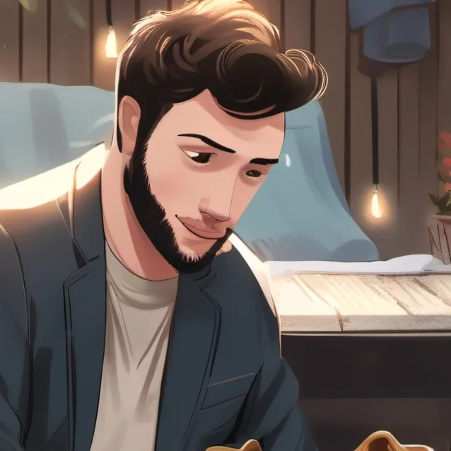 chat with ai character: cooper