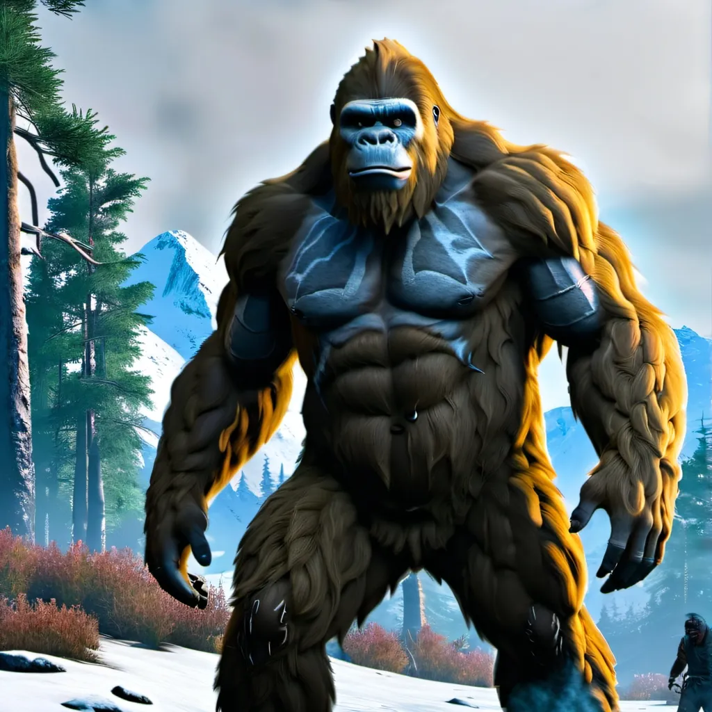 chat with ai character: Gigantopithecus