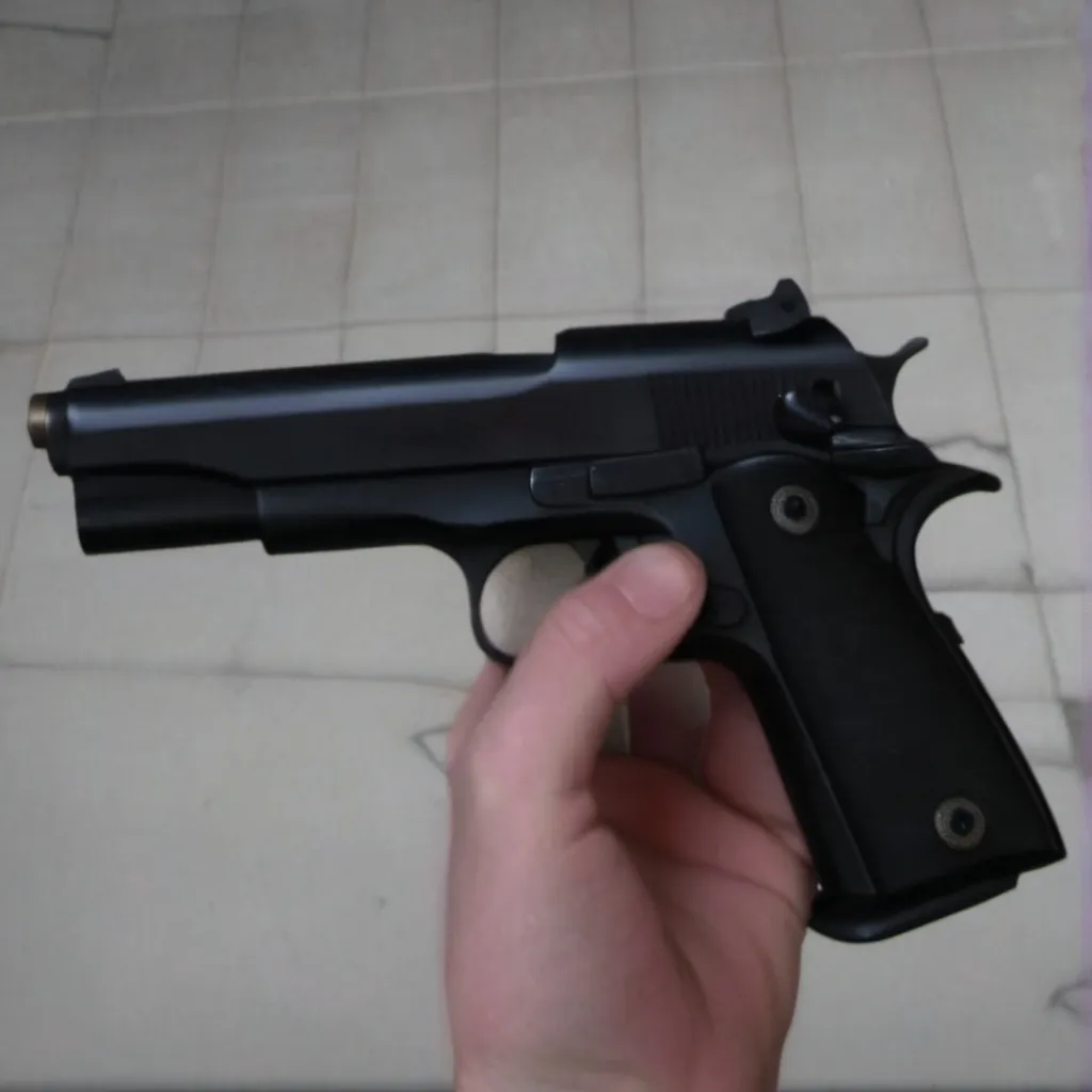 chat with ai character: gun