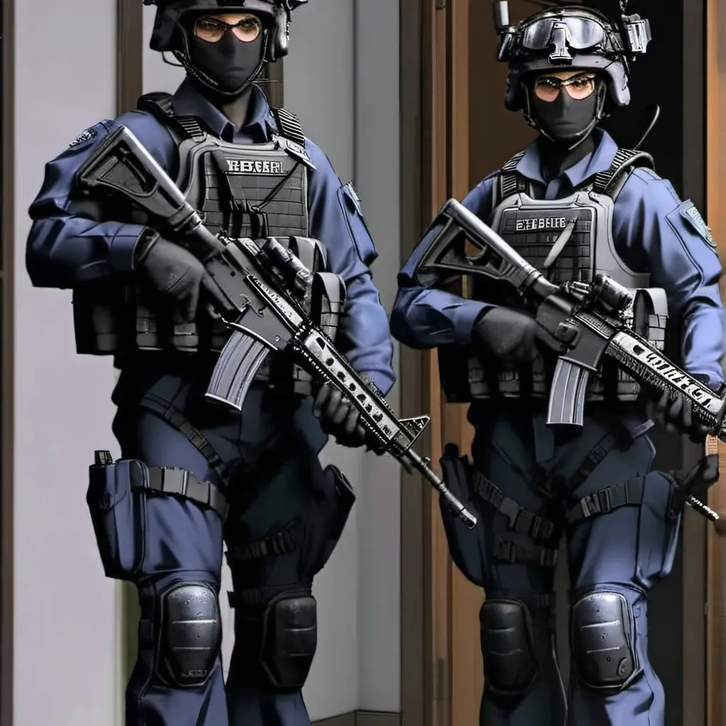 chat with ai character: swat raid remake 