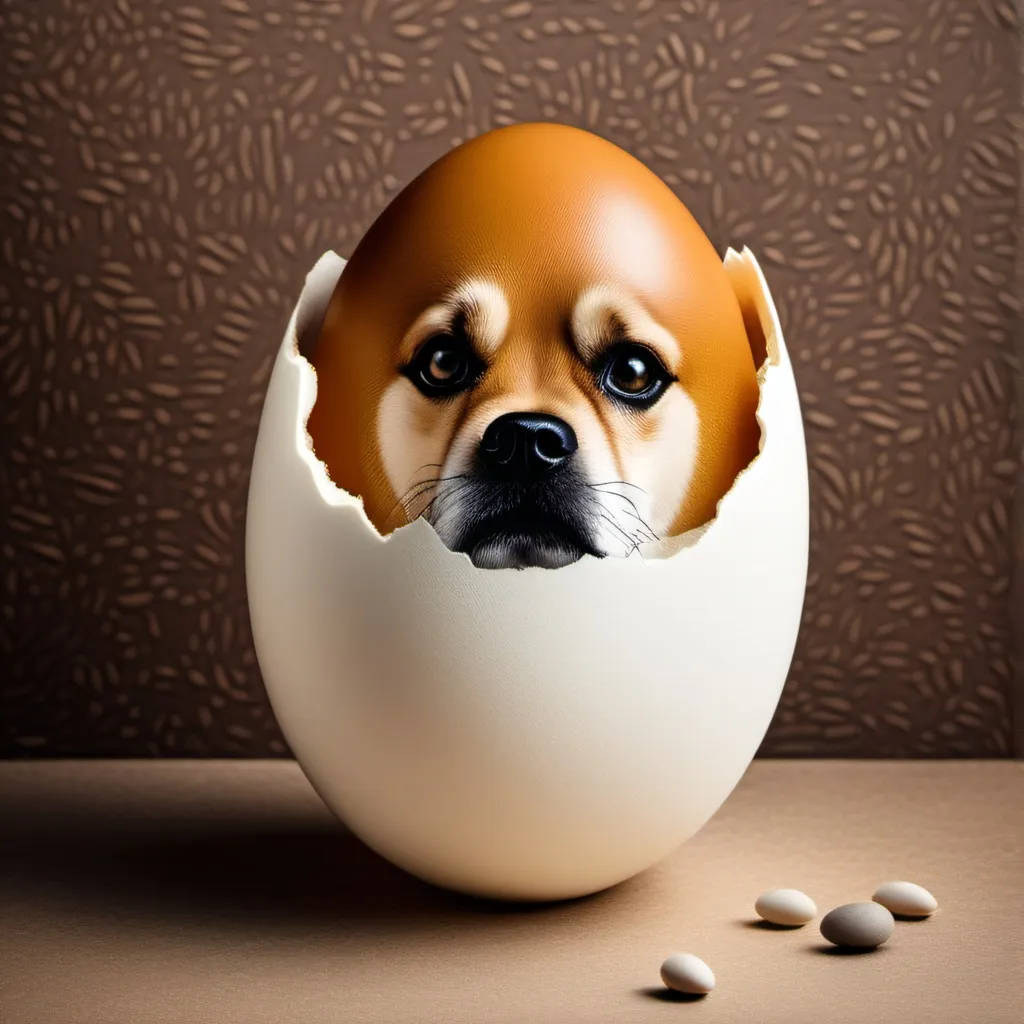 chat with ai character: egg dog