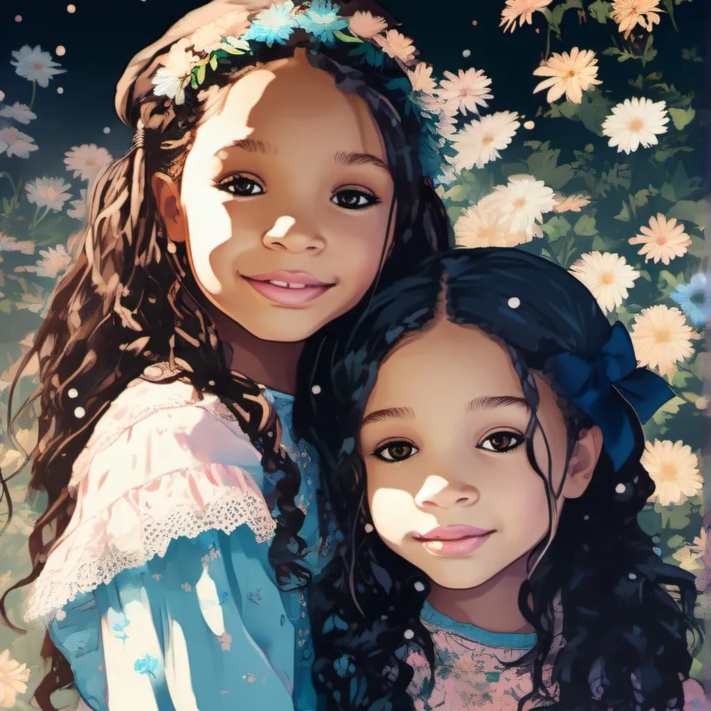 chat with ai character: two sisters