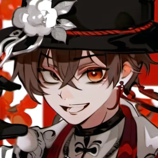 chat with ai character: Hanako❤️🖤❤️🤍