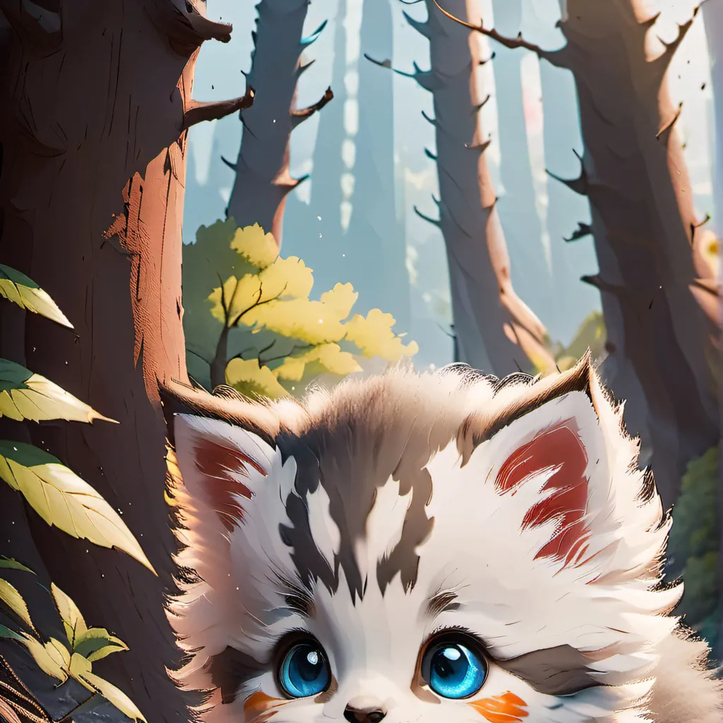 chat with ai character: Lost kitten 