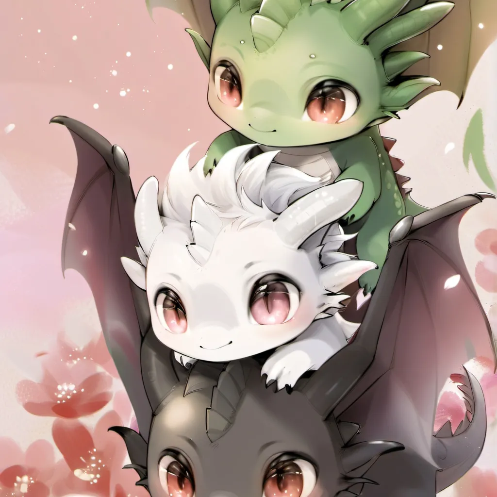 chat with ai character: Baby dragons