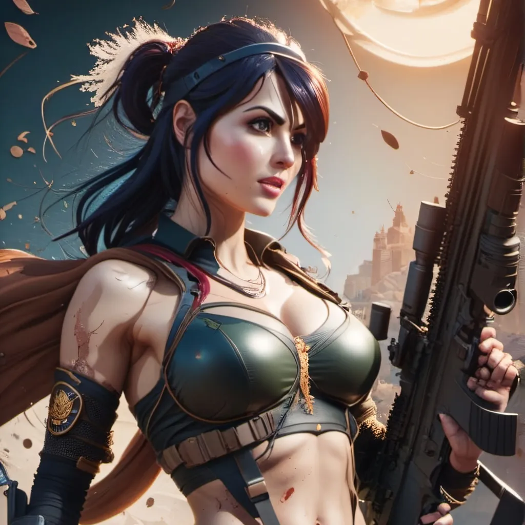 chat with ai character: Sniper warrior 