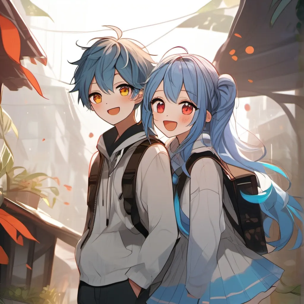 chat with ai character: funneh and draco