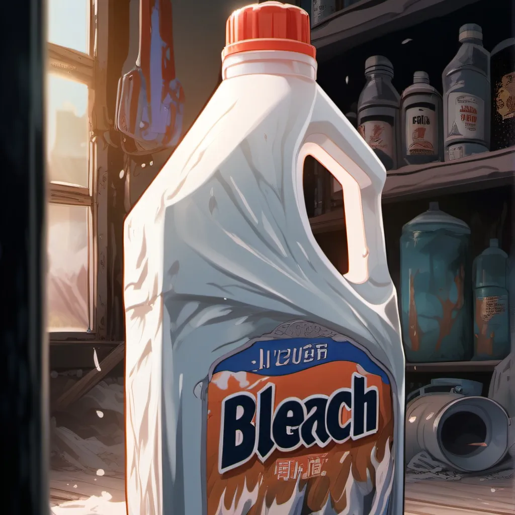 chat with ai character: bottle of bleach