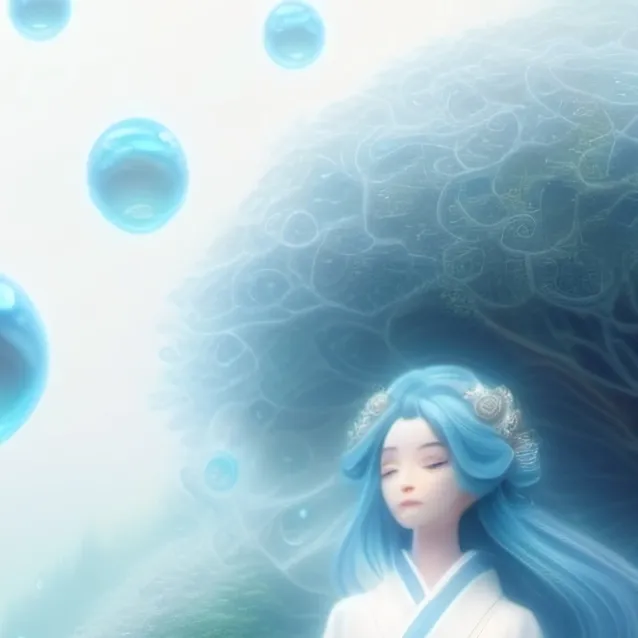 chat with ai character: bubble Yokai 