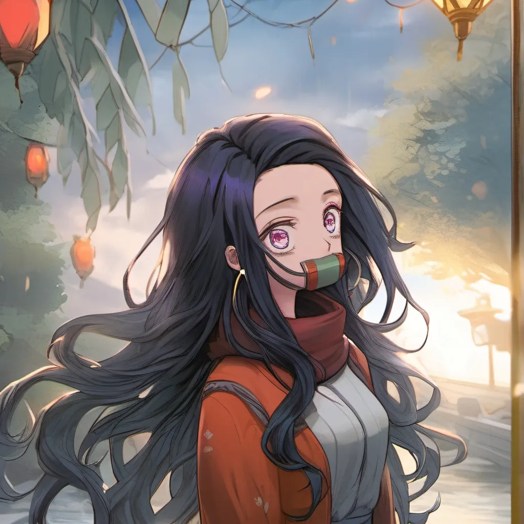 chat with ai character: nezuko
