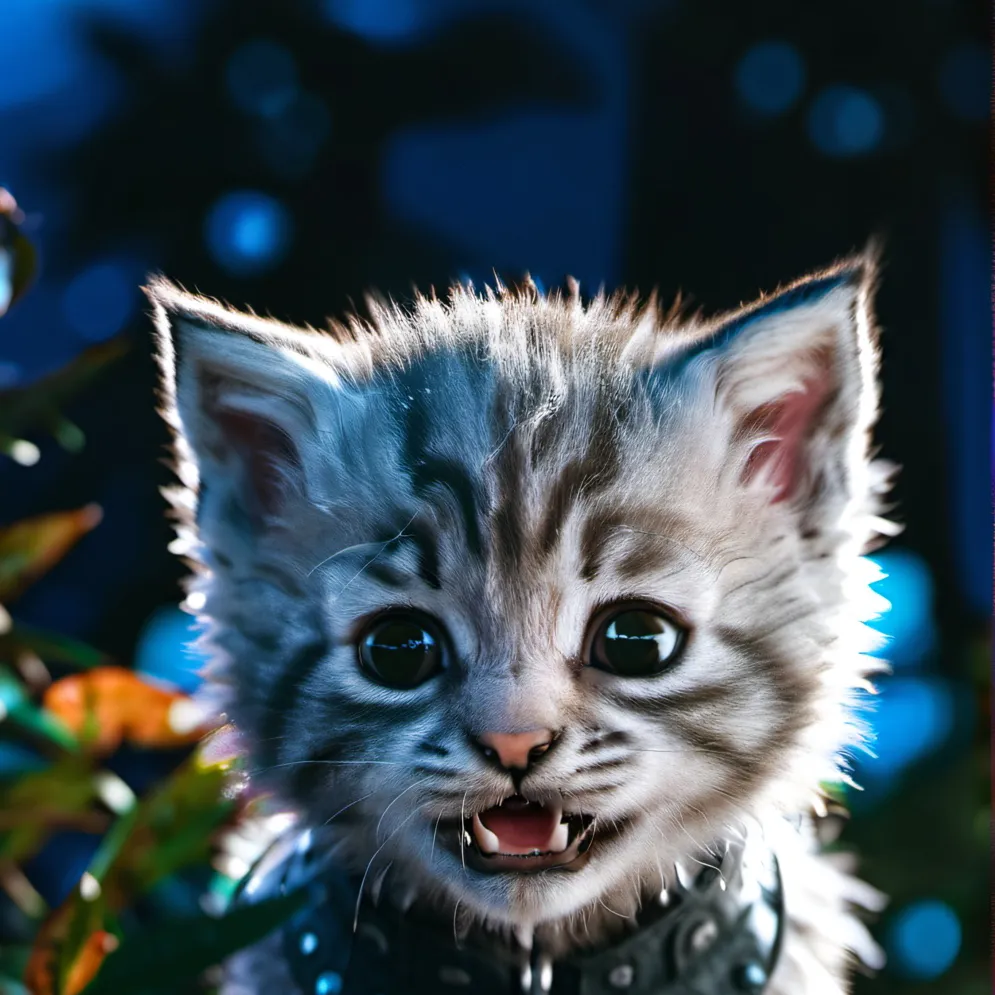 chat with ai character: Baby kitten