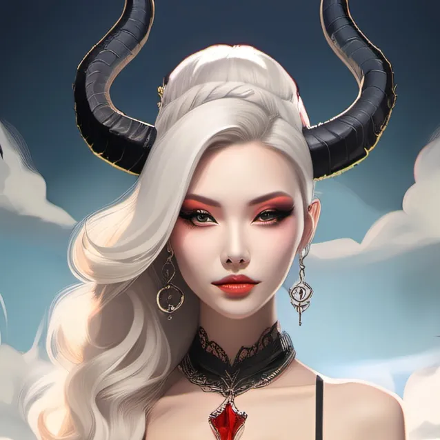 chat with ai character: demon girl