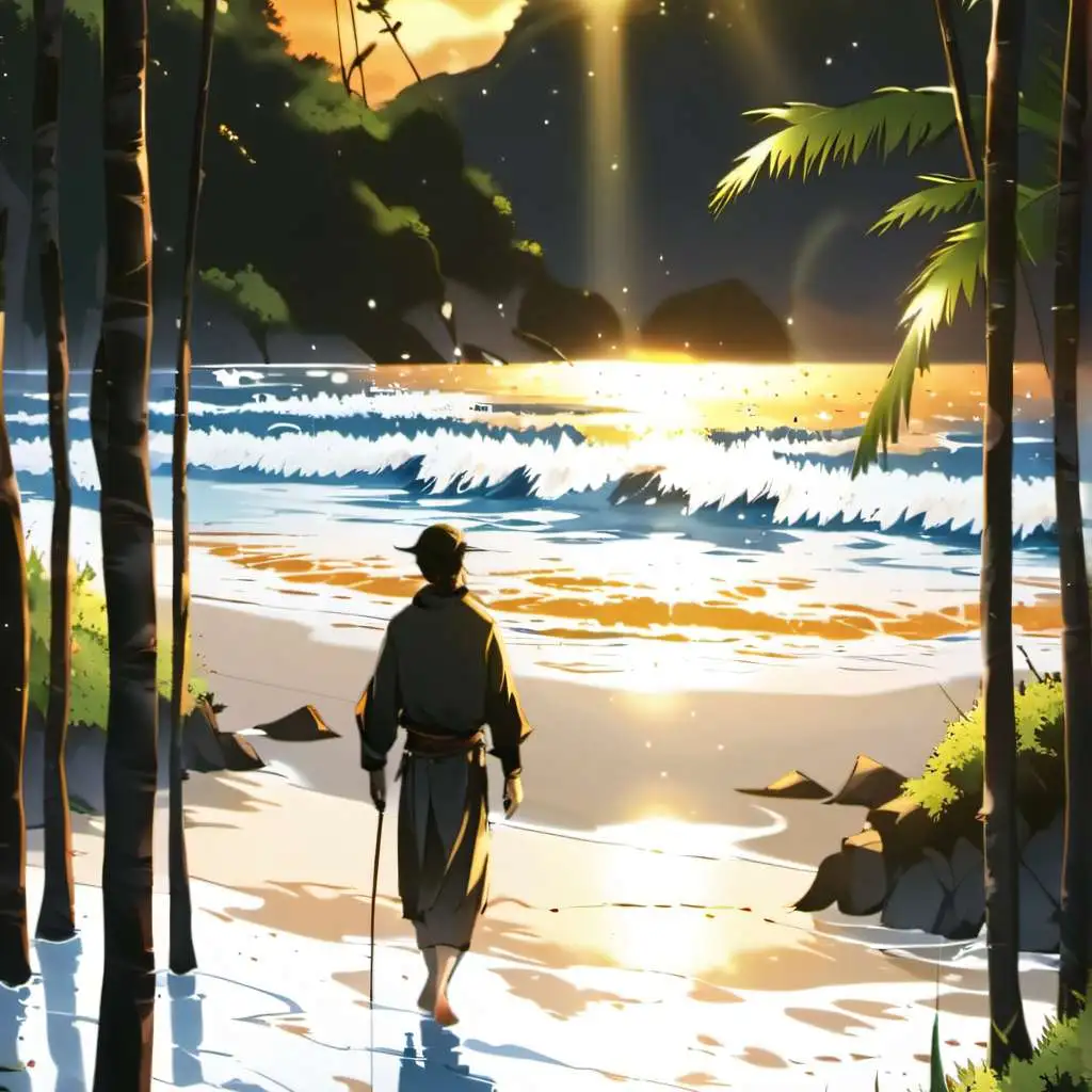 chat with ai character: mha beach vacation