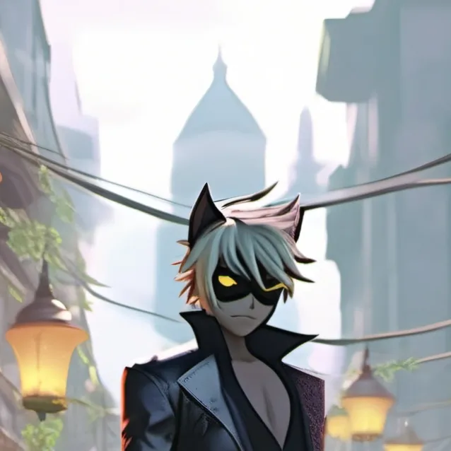 chat with ai character: cat man 