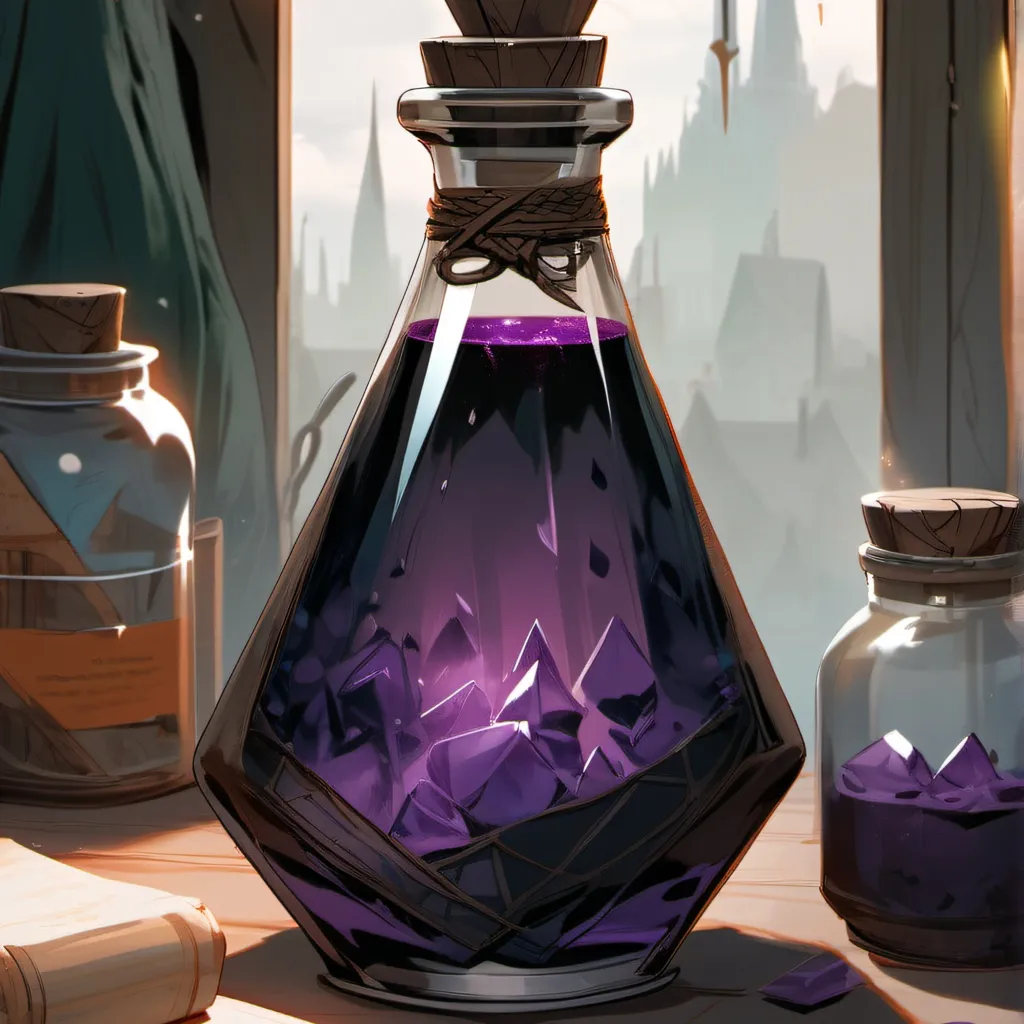 chat with ai character: the strange potion