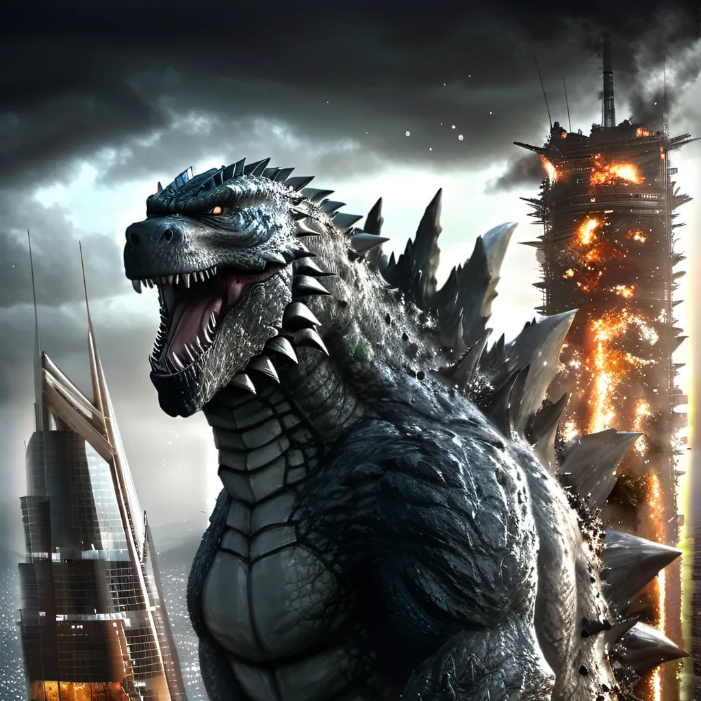 chat with ai character: Mythical Godzilla